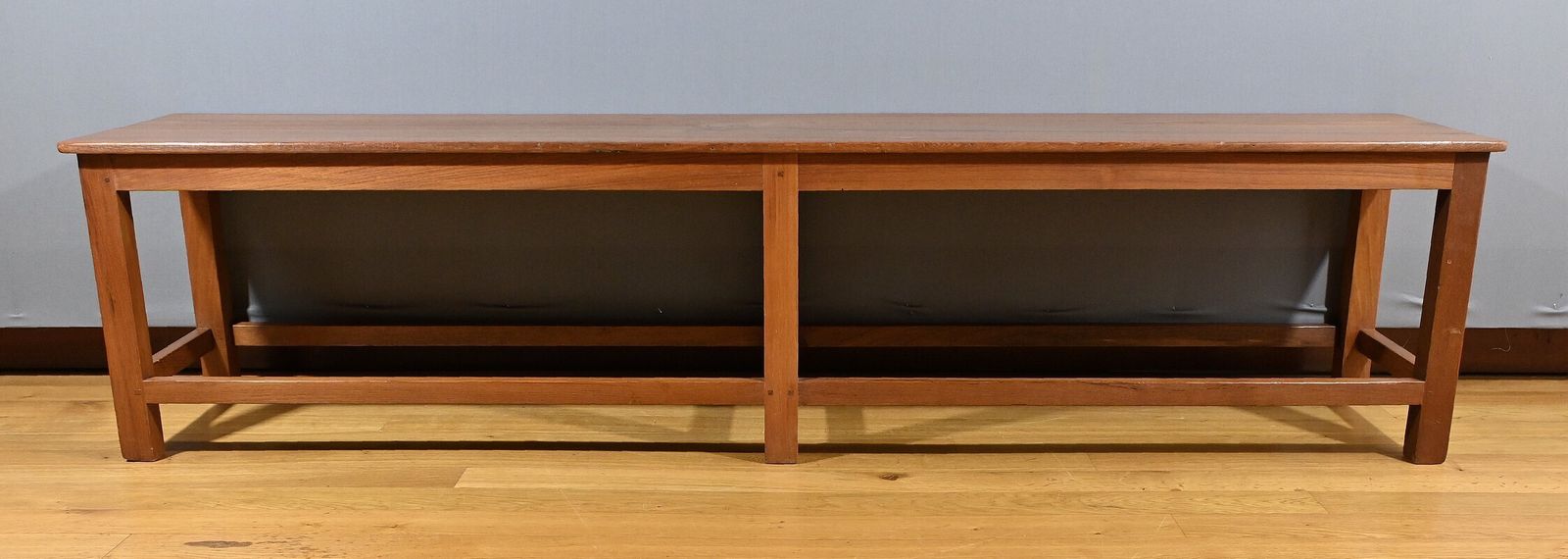 Mahogany Bench From Pondicherry, India   1900 photo vintage