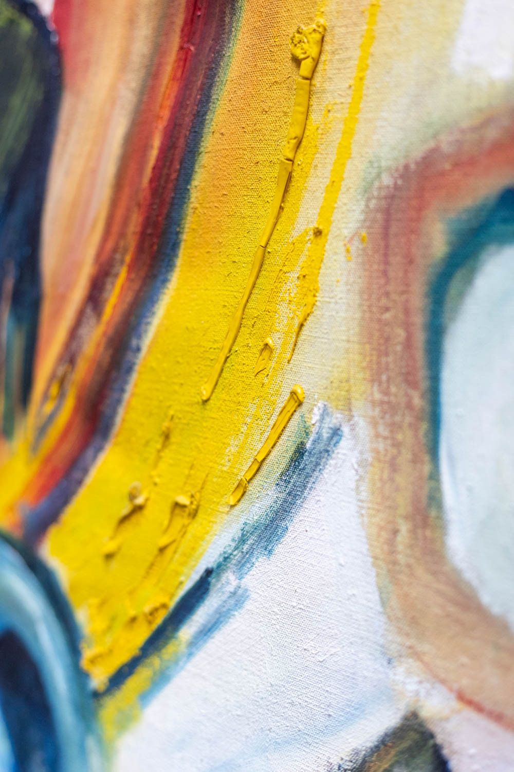 André Klumb For Maison Jansen. Oil On Canvas. 1970s. photo vinterior