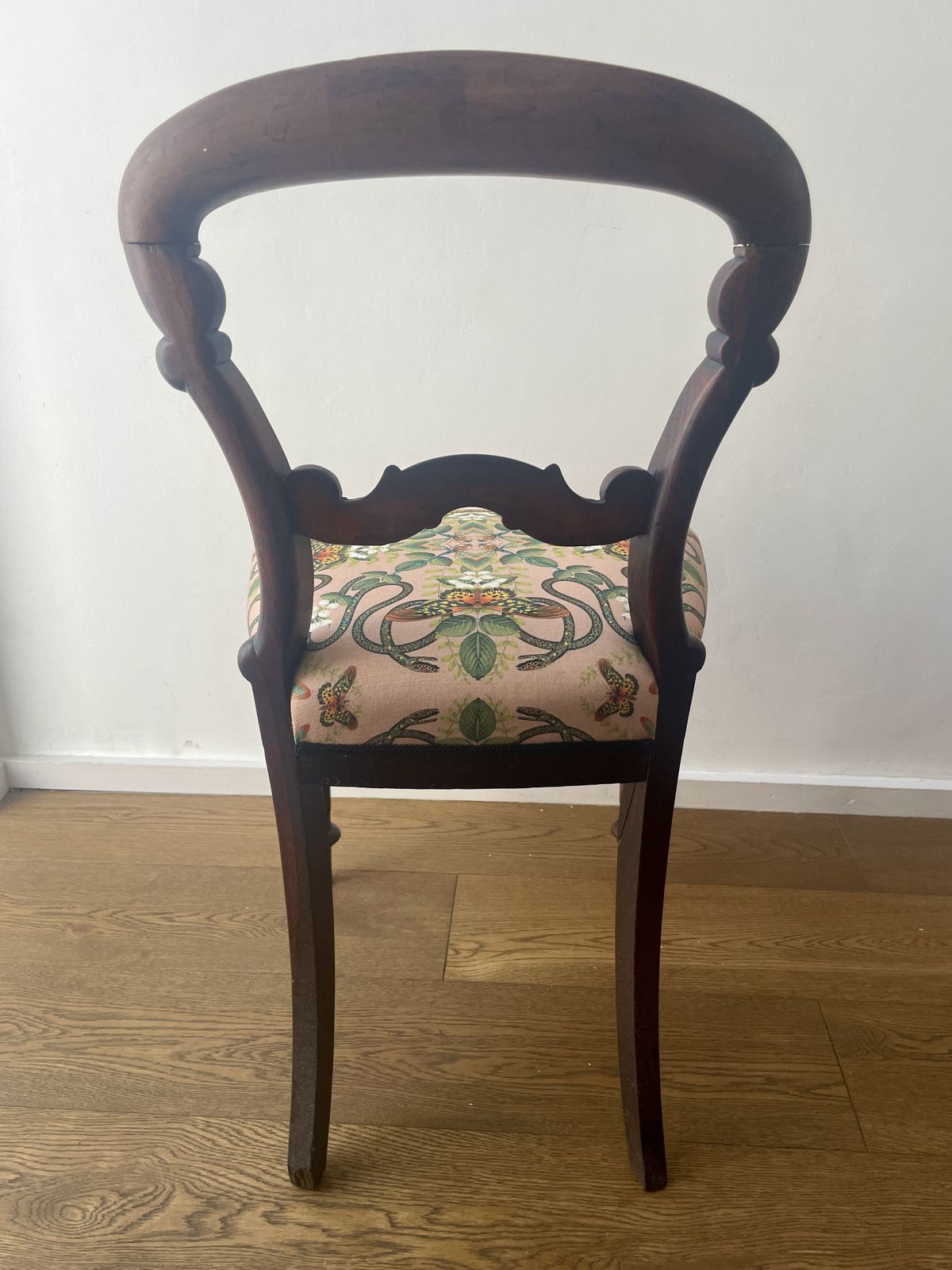 Victorian Balloon Back Side Chair photo for sale