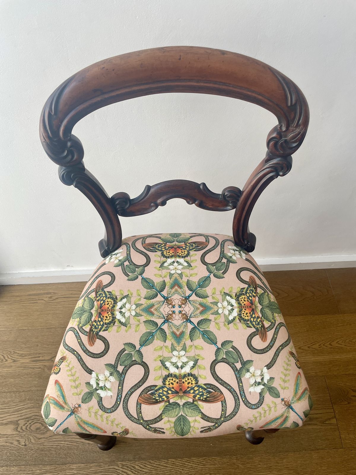 Victorian Balloon Back Side Chair photo Furniture