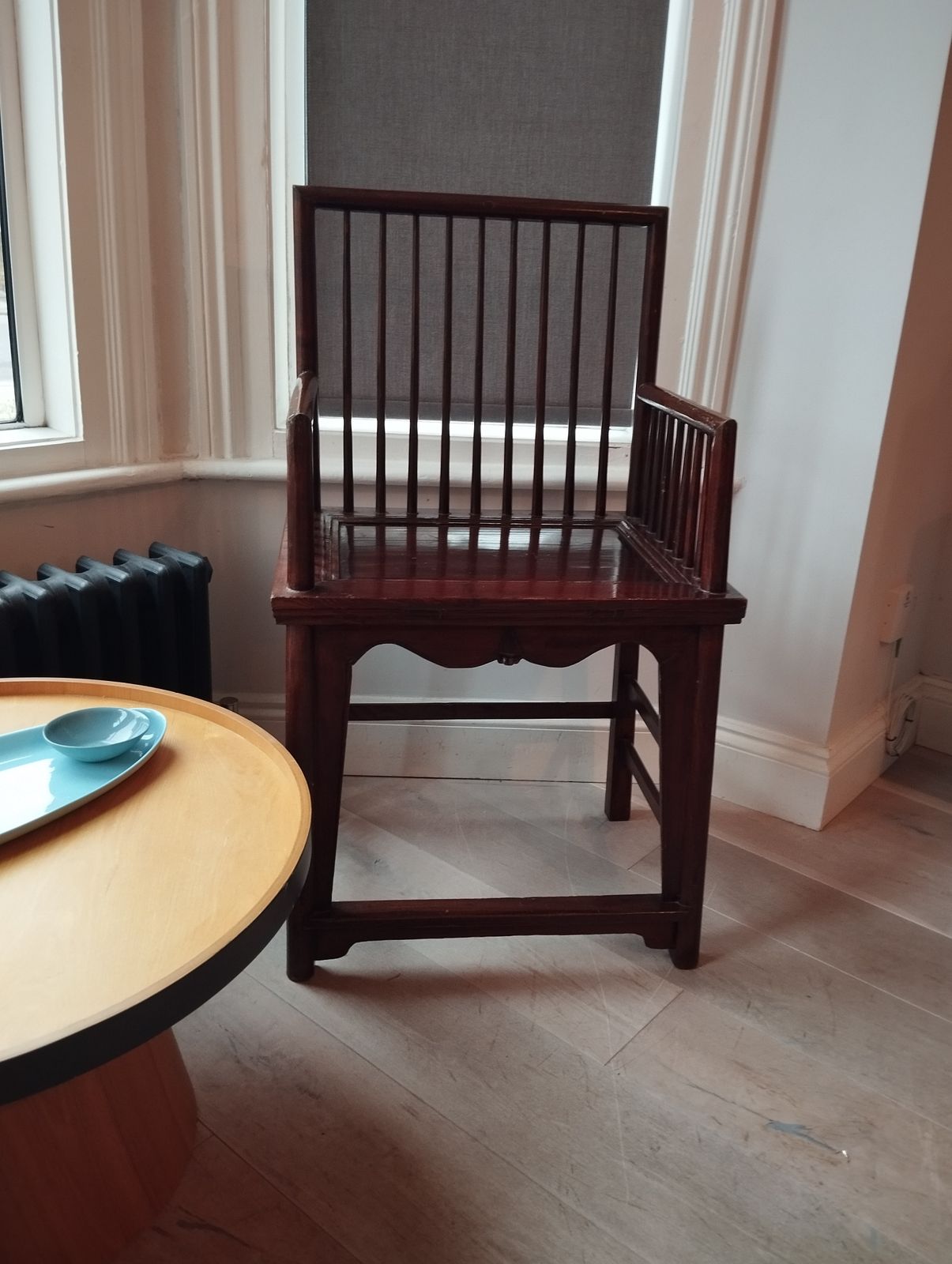 Early 20th Century Hongmu Comb Back Armchairs photo for sale