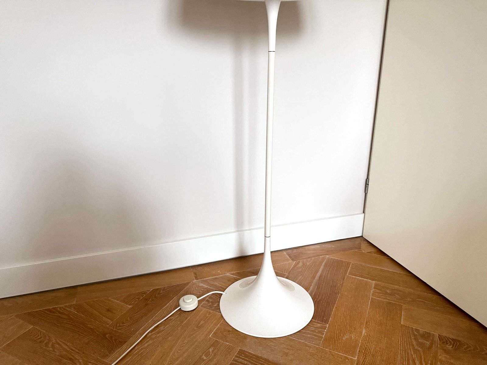 Vintage Authentic Panthella Floor Lamp By Verner Panton For Louis Poulsen, Denmark, 1970s photo 825.0