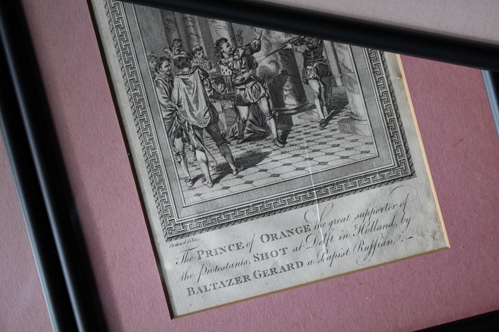 19th Century Framed Engravings From The New Book Of Martyrs By Henry Southwell photo for sale