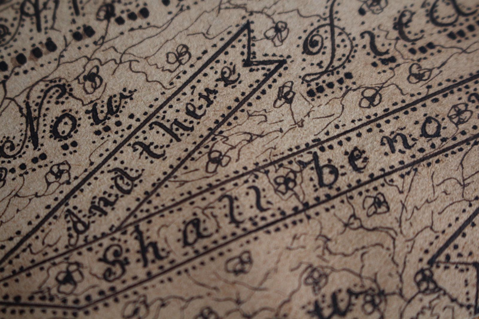 Late 19th C Memento Mori Calligraphy In Memory Of Maria Arthur Manchip Died 1899 photo vinterior