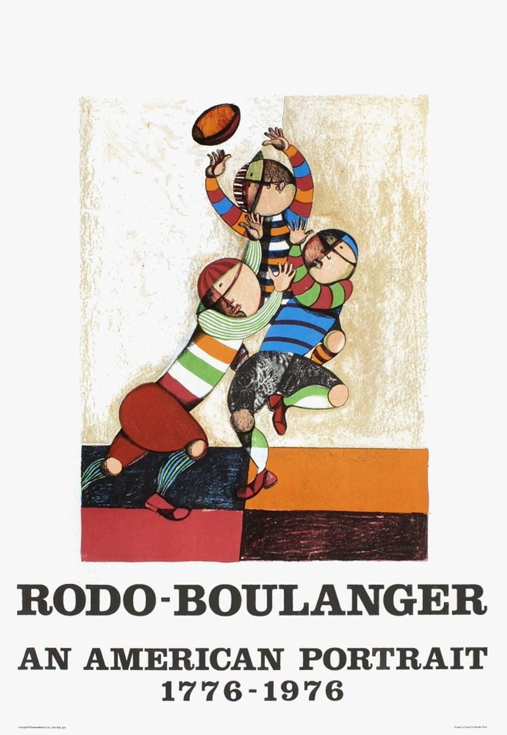 1976 Graciela Rodo Boulanger An American Portrait Poster