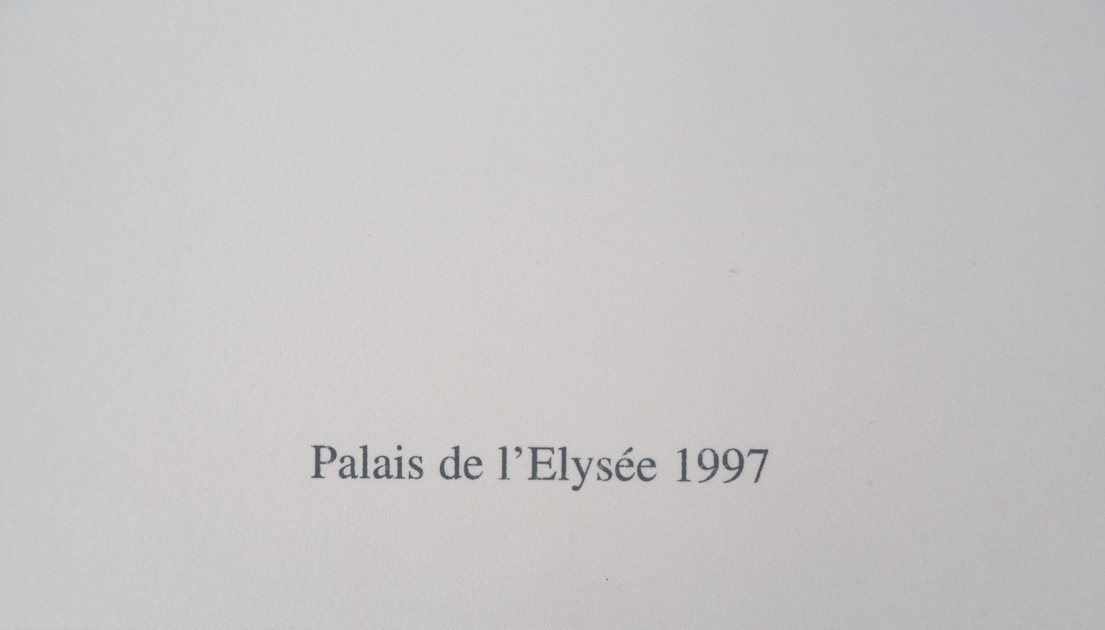 1997 François Xavier Lalanne Palais De L'elysée Screen Print photo Art