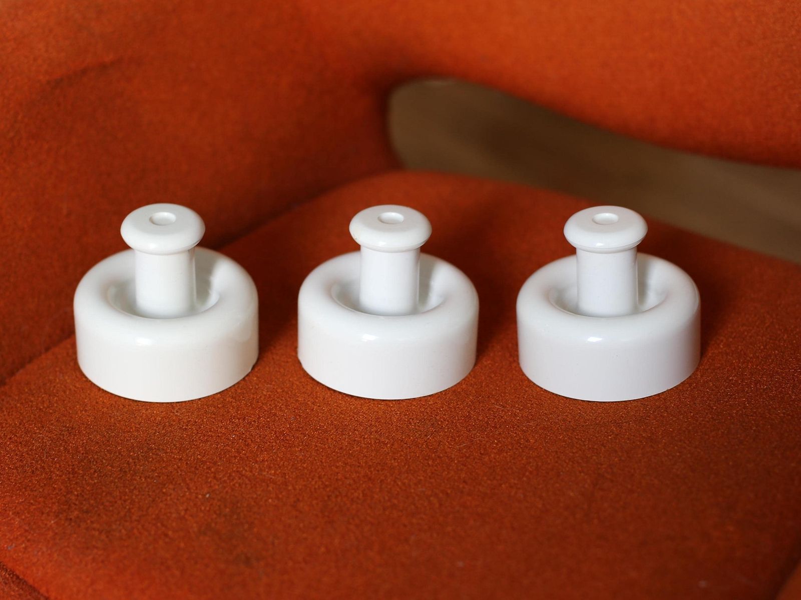 Xl White Age Coat Hooks / Vintage Coat Hangers / 70s Wall Hooks / Mid Century Wall Hanger / Retro Coat Rack / Mcm Hangers photo furniture