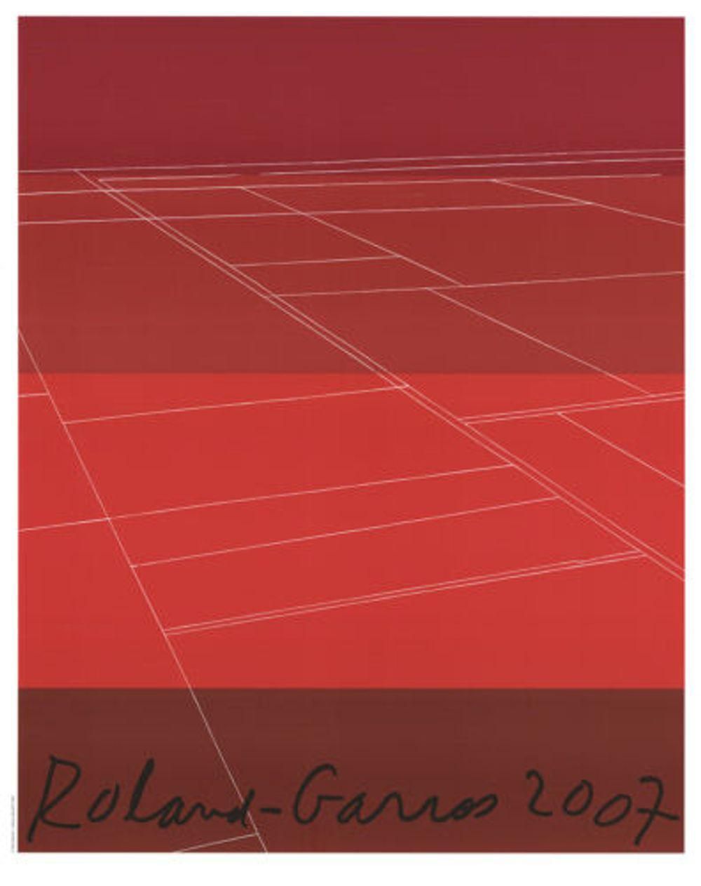2007 Kate Shepherd Roland Garros Poster photo for sale