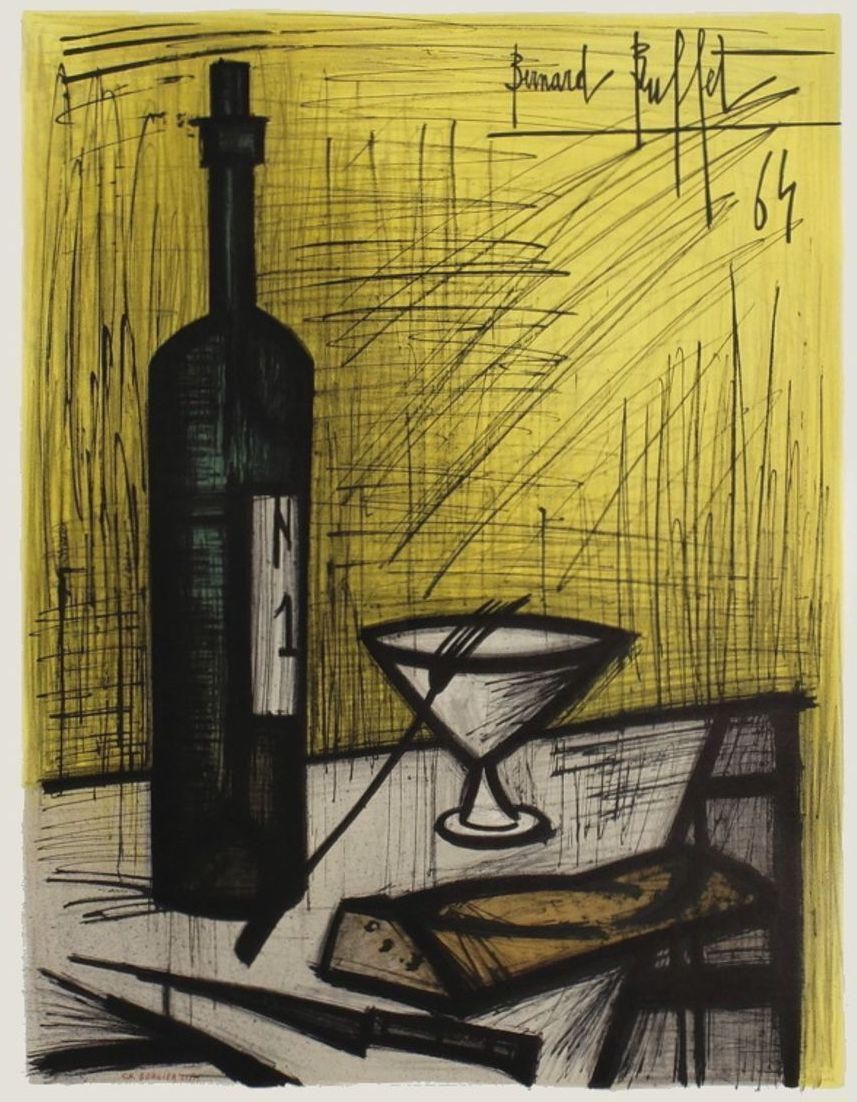 1965 Bernard Buffet Galliera Museum Poster photo furniture