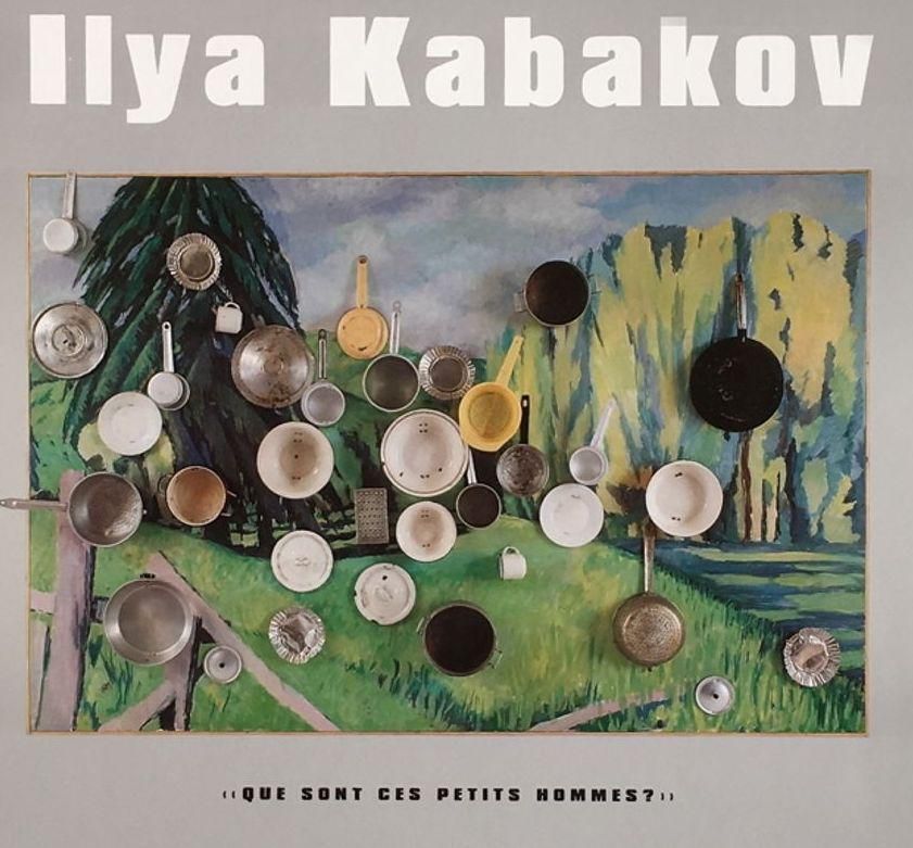 1989 Ilya Kabakov Galerie De France Poster photo furniture