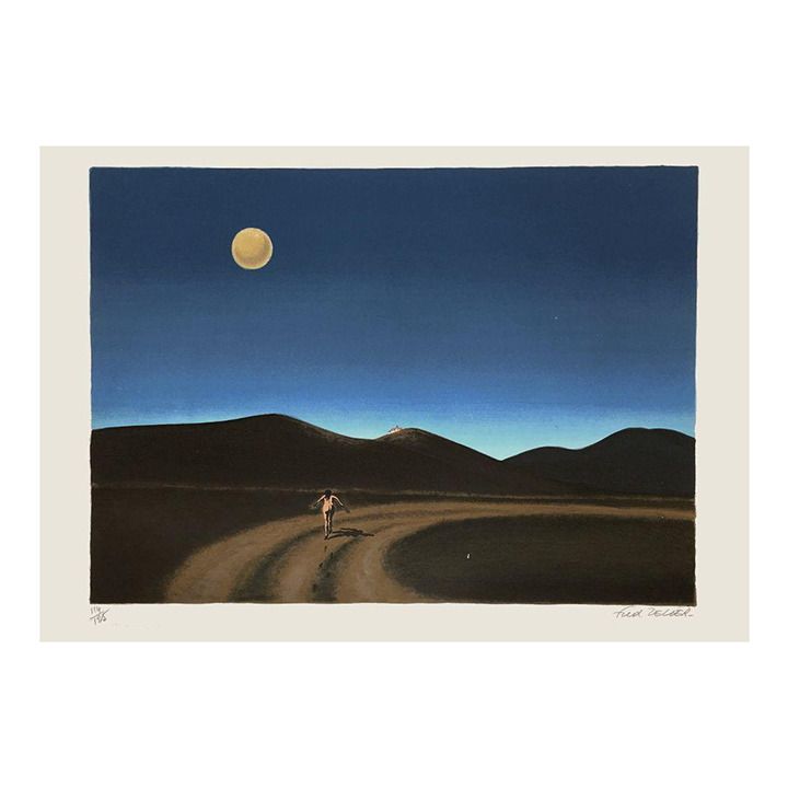 1975 Fred Zeller The Great Escape Lithograph