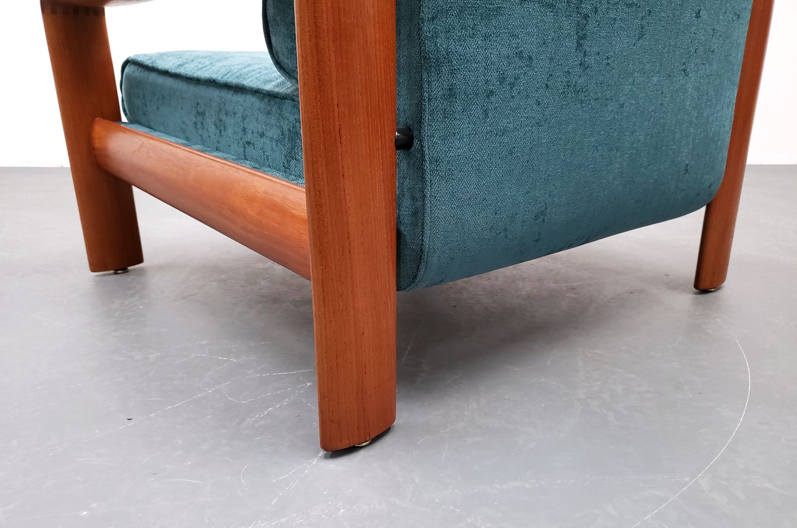 1970 Rolf Benz Armchair In Turquoise Tweed photo 1100.0