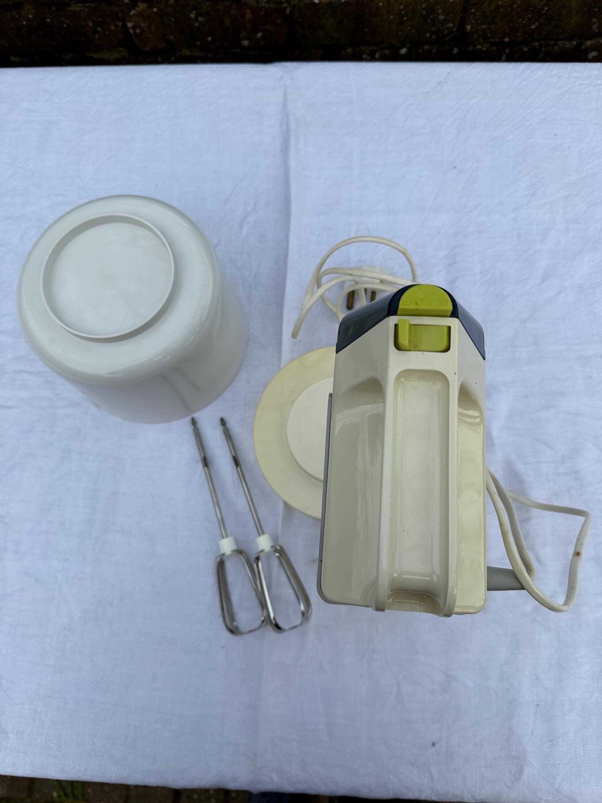 1960s Kenwood Mixer In Original Box   Kenwood Mini 351 Mixer, Intact And Box With Guide, Retro Kitchen Appliance photo vinterior