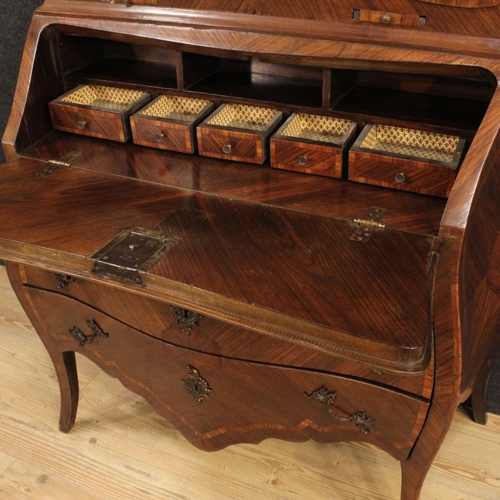 Genoese Trumeau Inlaid In Kingwood photo vinterior