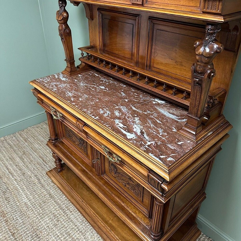 Rare 19th Century Superb Quality Antique French Dresser photo vintage