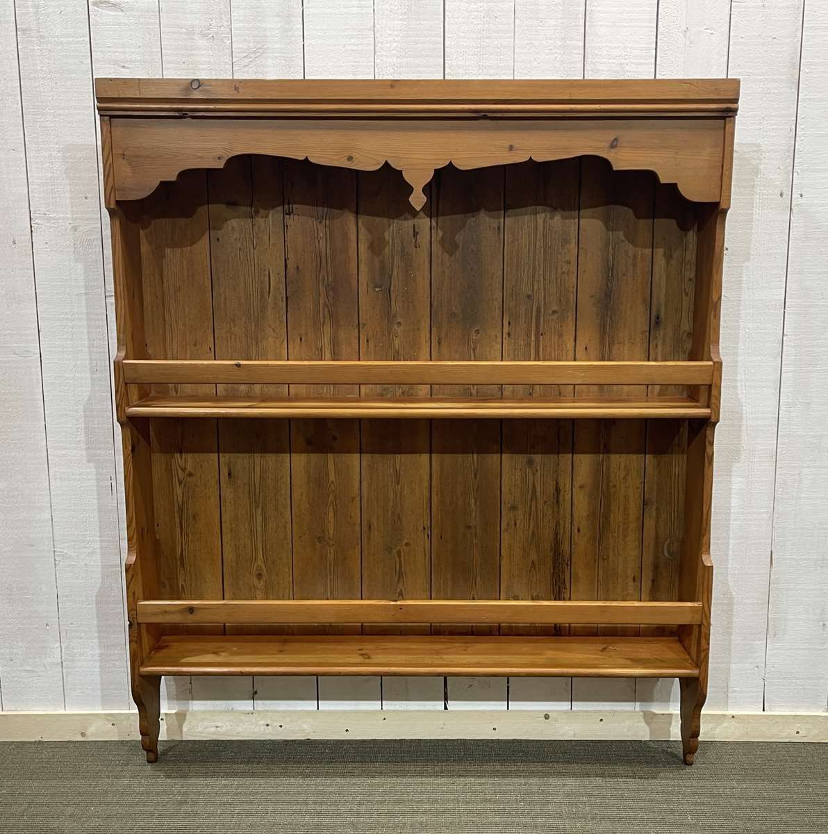 English Fir Shelf From The 1930s photo for sale