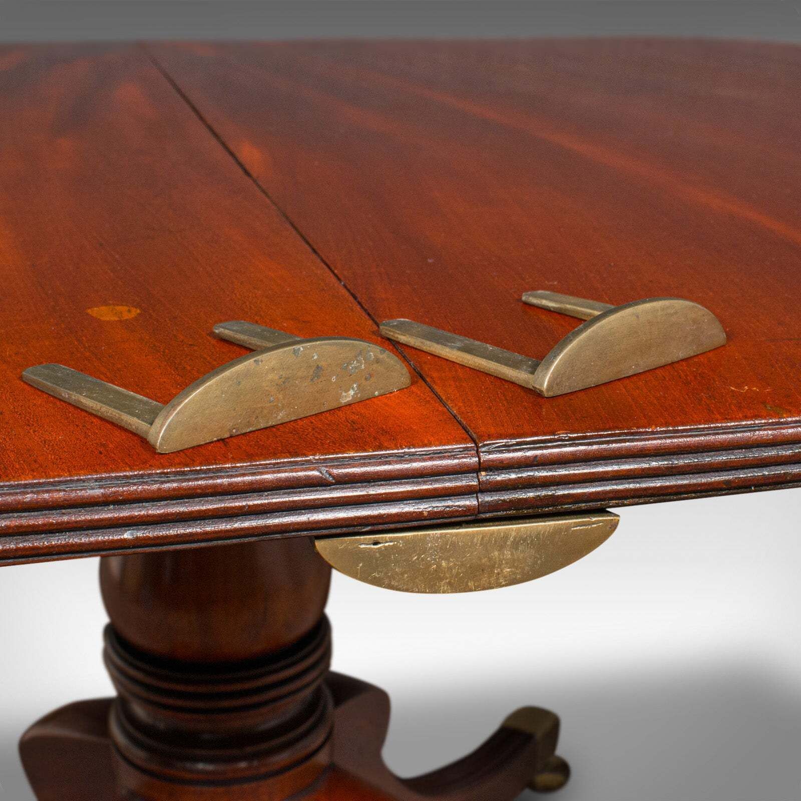Furniture Antique 4 6 Seat Extending Dining Table, English, Country House, Centre, Regency photo
