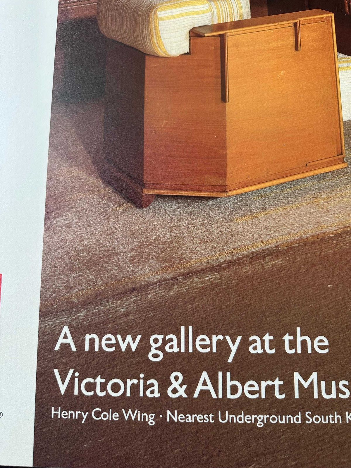 Vintage Frank Lloyd Wright Poster The Kaufmann Office Victoria And Albert Museum 1974 photo buy