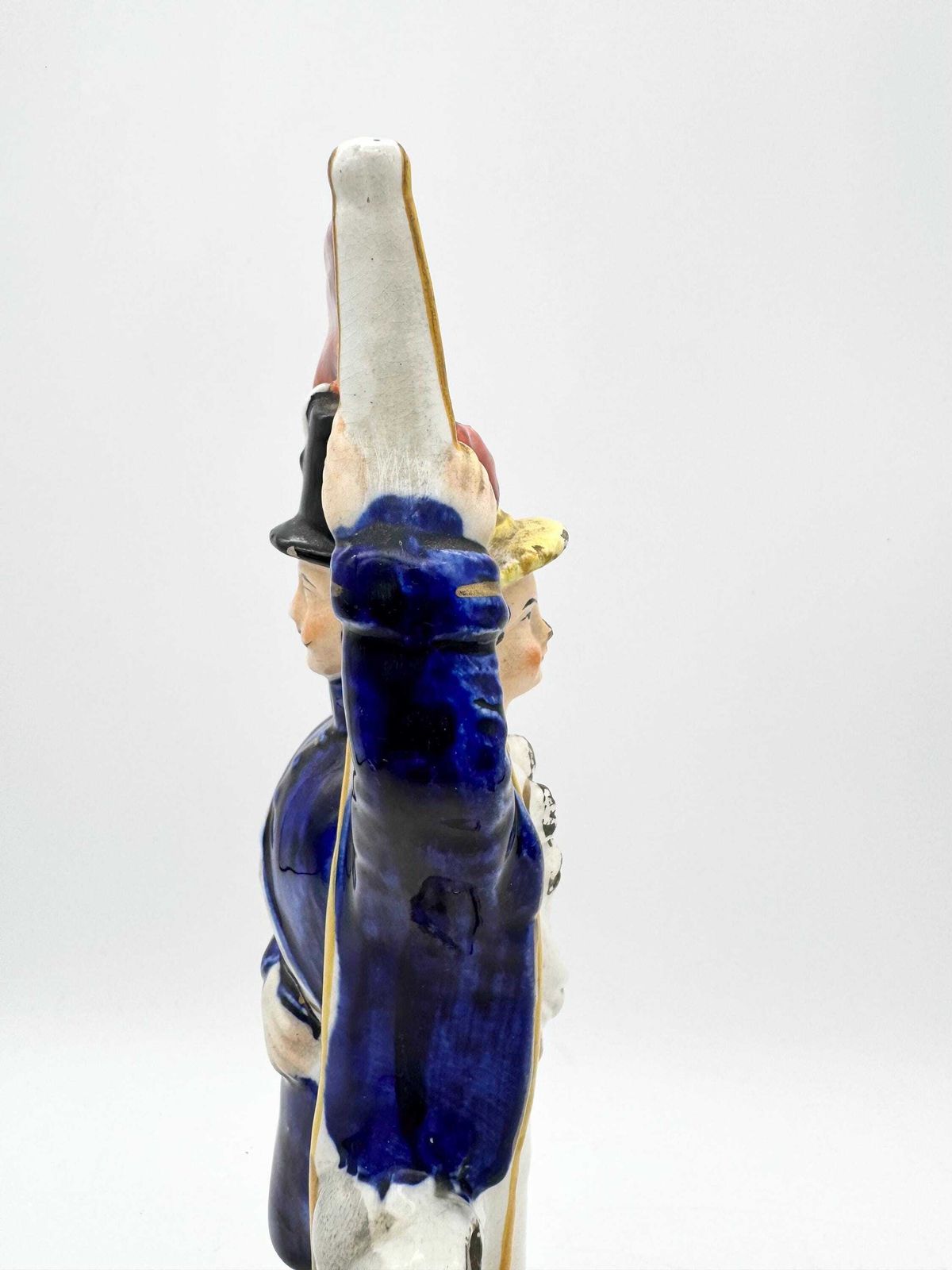 photo for sale Reversibile Staffordshire Figure, Soldier And Sailor 1855 Rare