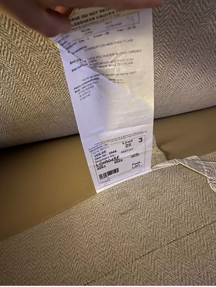 Barkers 3 Seater Sofa photo for sale