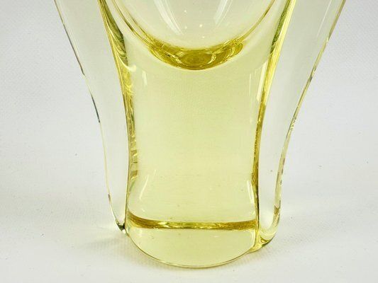 Art Glass Vase By Miloslav Klinger For železný Brod, 1960s photo 188.0