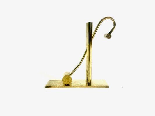 Mid Century Counterweight Paperweight In Brass, 1970s photo Home Decor