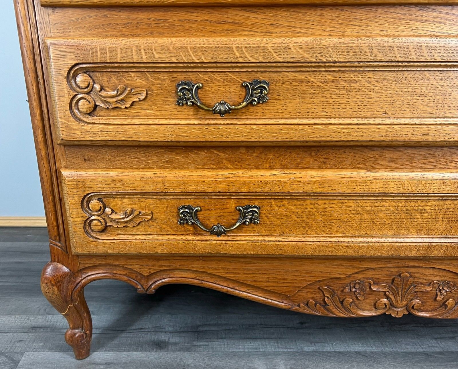 Vintage French Louis XIV Chest Of Drawers / Sideboard / Cabinet( Lot 3555) photo 469.0
