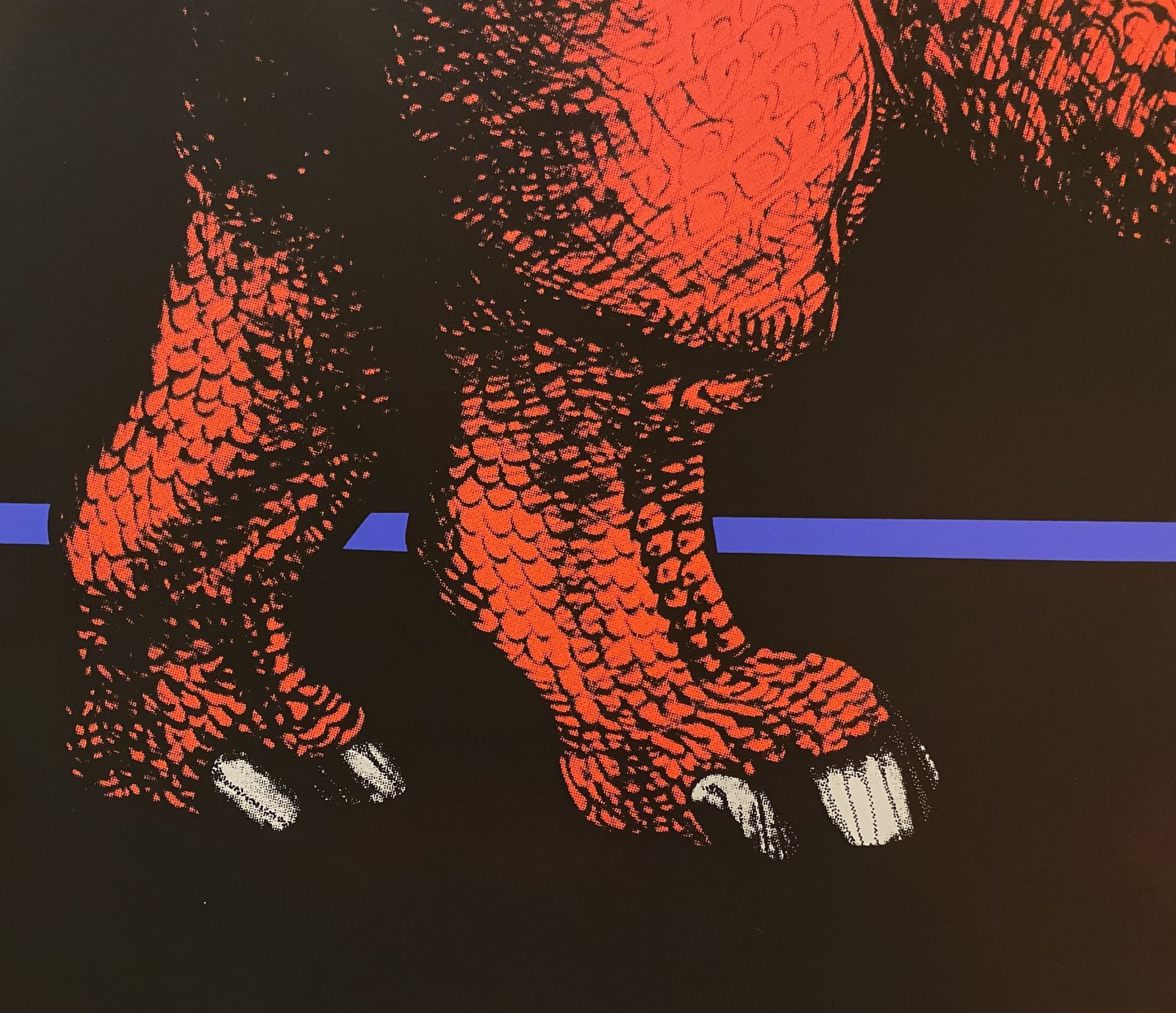 Art René Gruau, C.A. 1990s   Untitled (The Rhinoceros)   Original Screen Printing photo