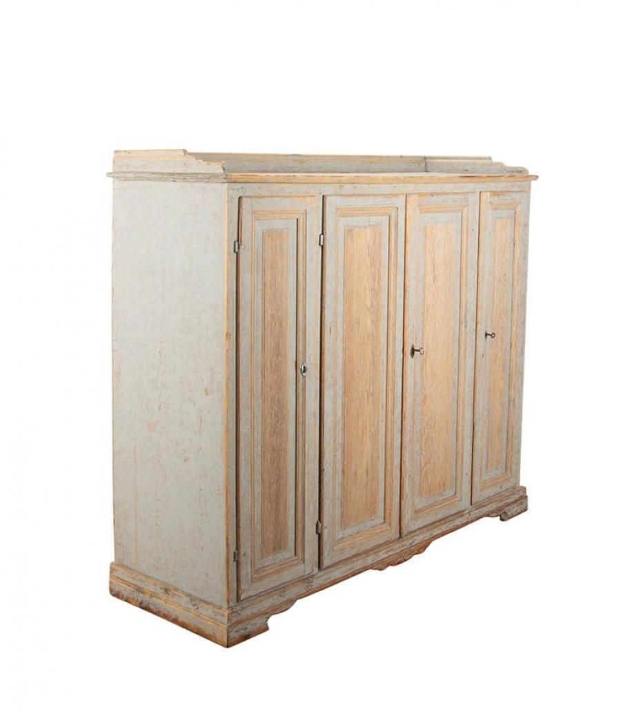 Large 19th Century Swedish Period Gustavian Buffet photo for sale