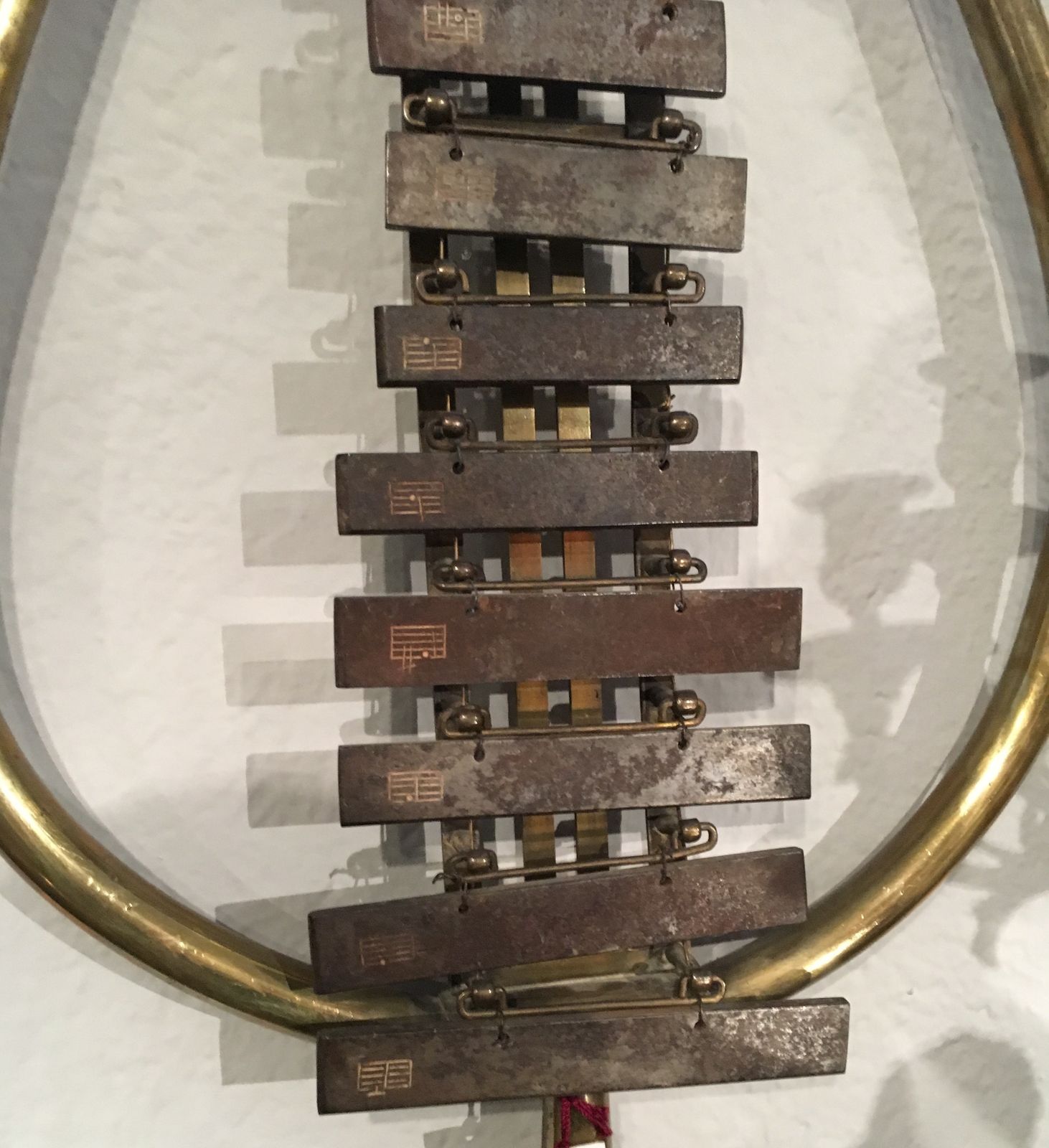 Xylophone Musical Instrument, Made Of Steel And Bronze. Nineteenth Century photo buy