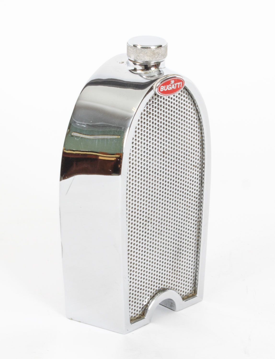 photo furniture Vintage Bugatti Chromium Radiator Decanter Late 20th Century
