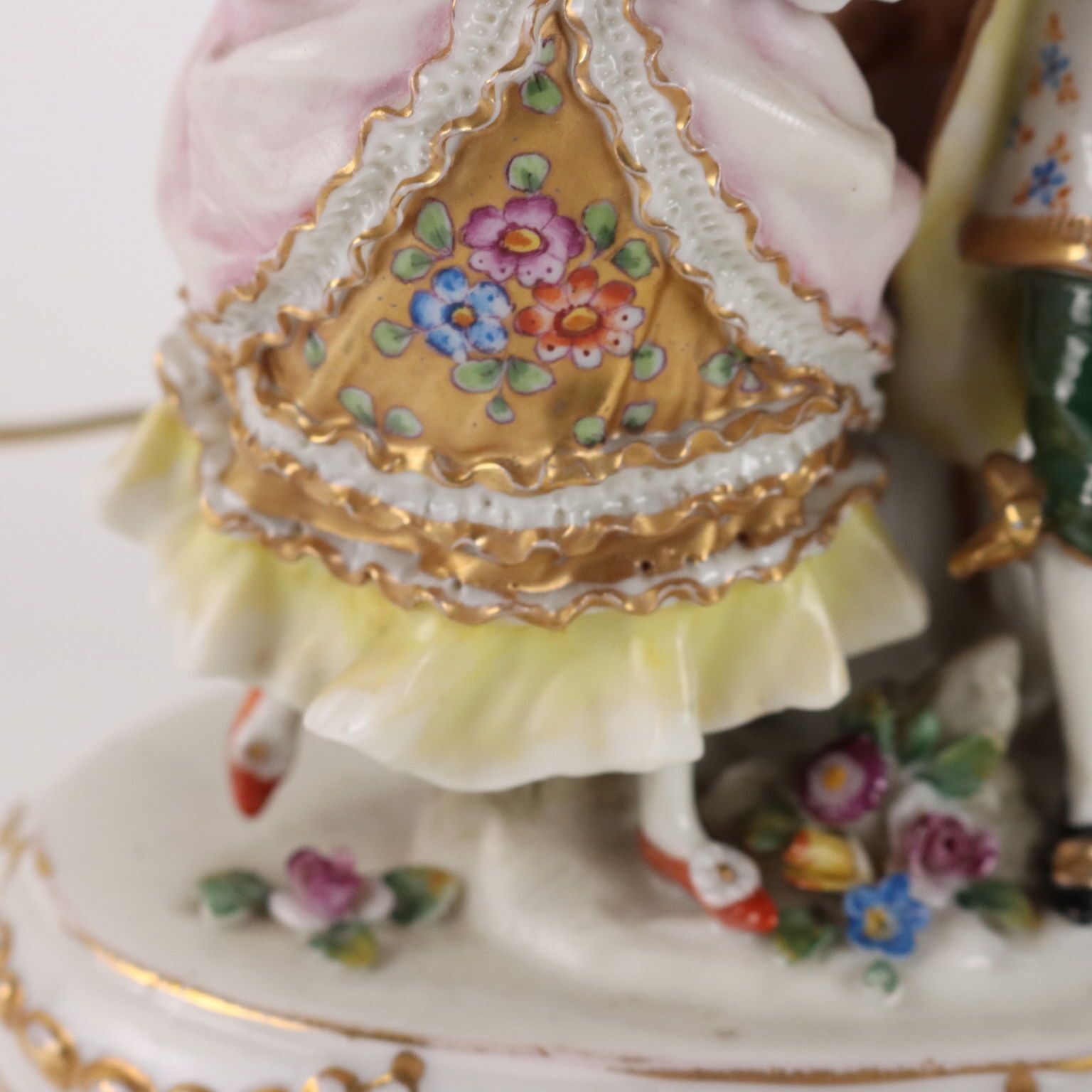 Antique Abat Jour Rudolstadt Porcelain Germany XX Century photo 360.0