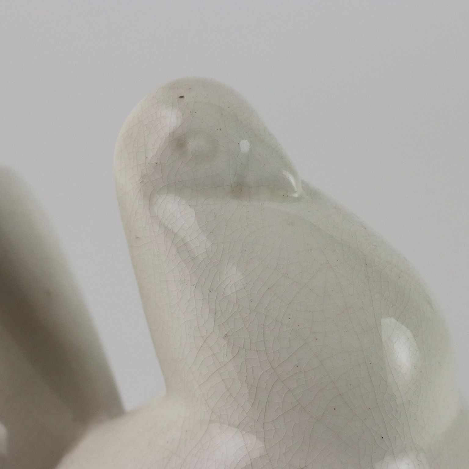 Antique Sculpture Pigeon Ceramic George Ventrillon For Saint Clement photo Art