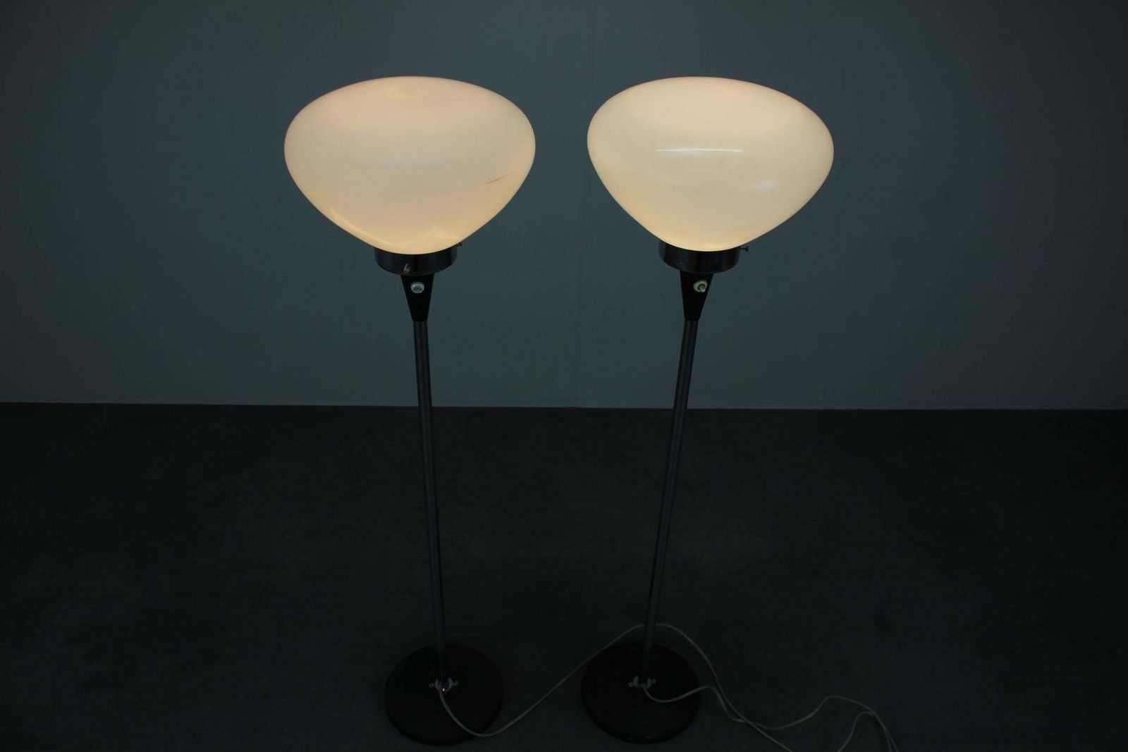 1445.0 Set Of 2 Mid Century Floor Lamps By J. Bejvl, Czechoslovakia, 1960s photo