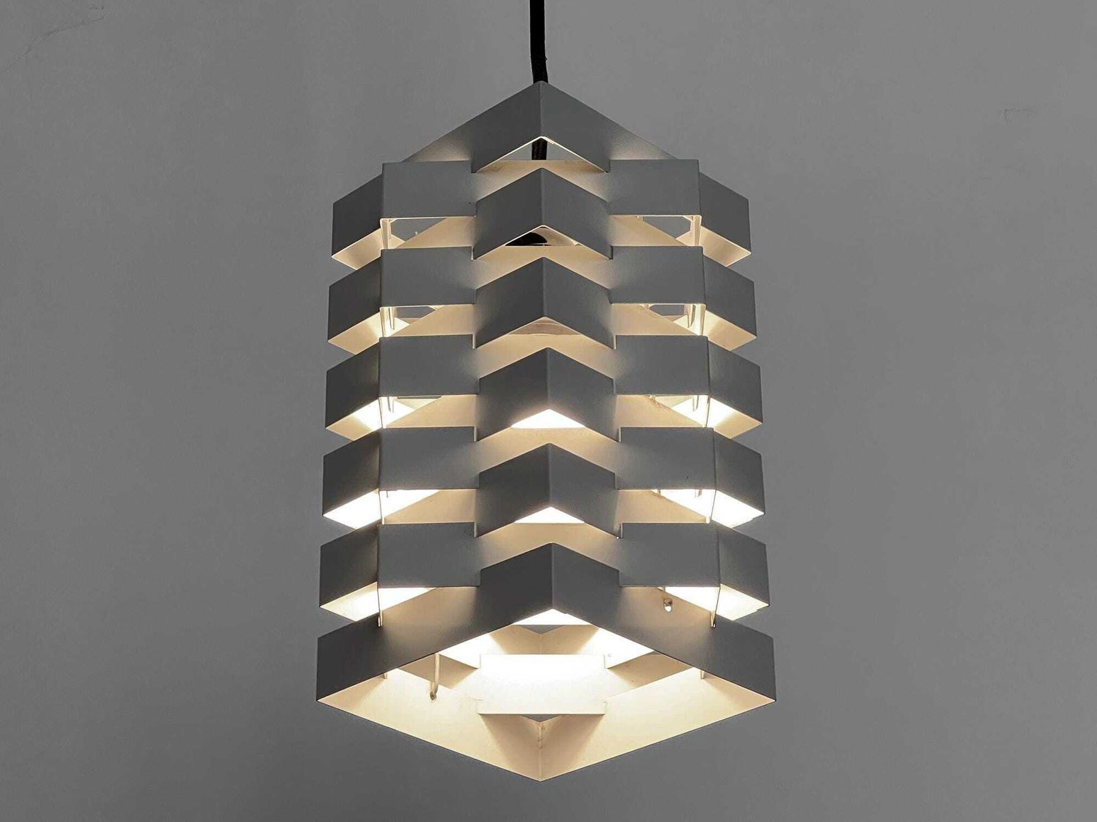 Pendant Light "Oktav" By Esman & Jensen For Nordisk Solar Compagni. Denmark 1960s photo Lighting