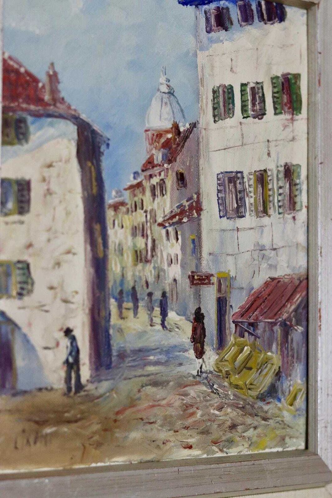 " European Street" By Lironi, Mid 20th Century photo buy