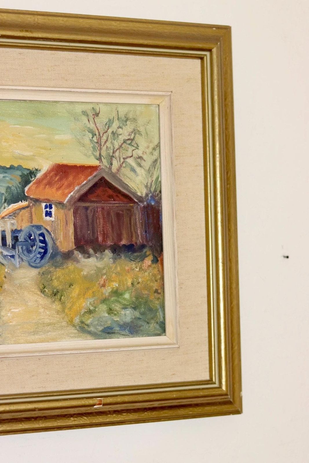 "Hut In A Serene Landscape" By Alice photo vinterior