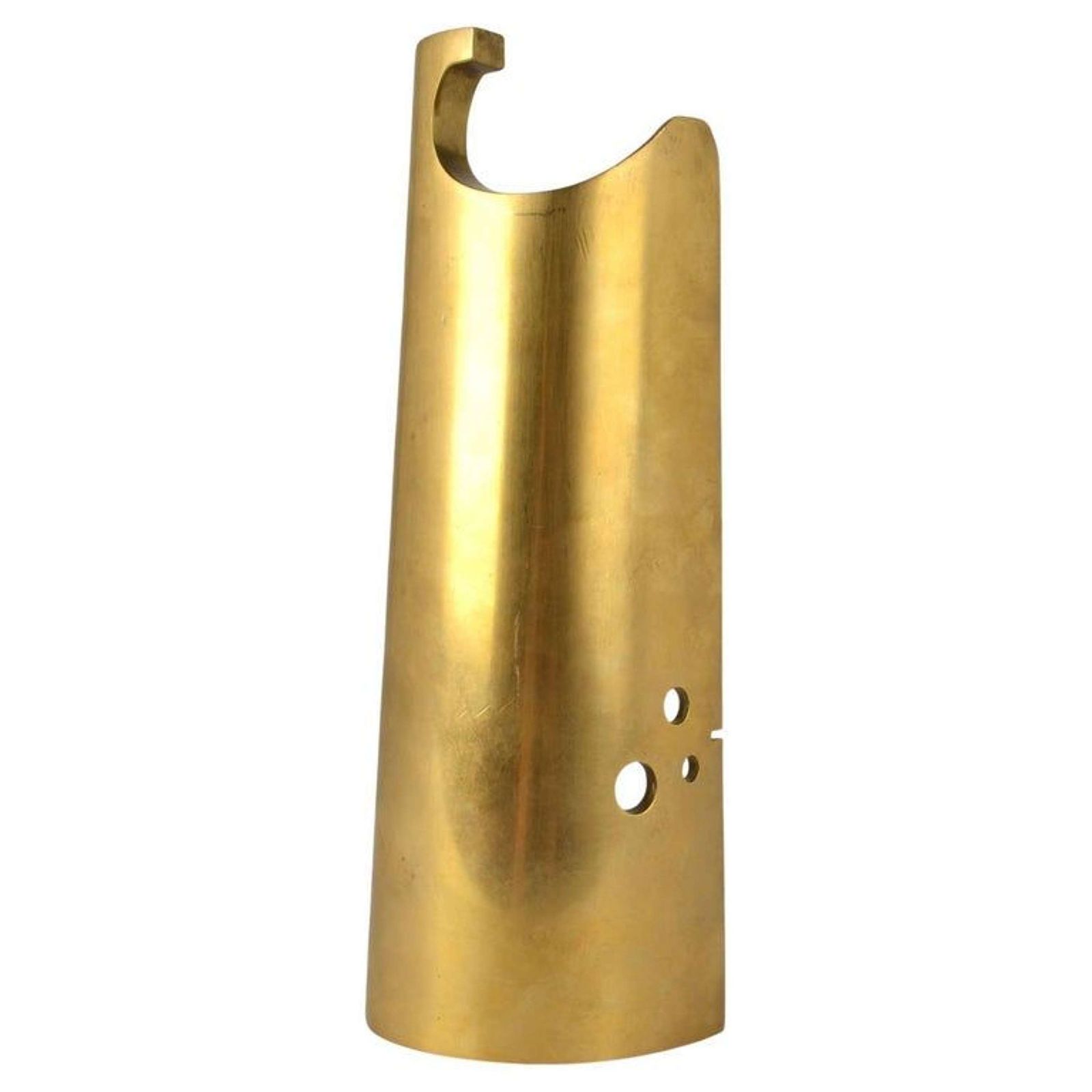 Brass Sculpture Of Abstract Figure 1970's