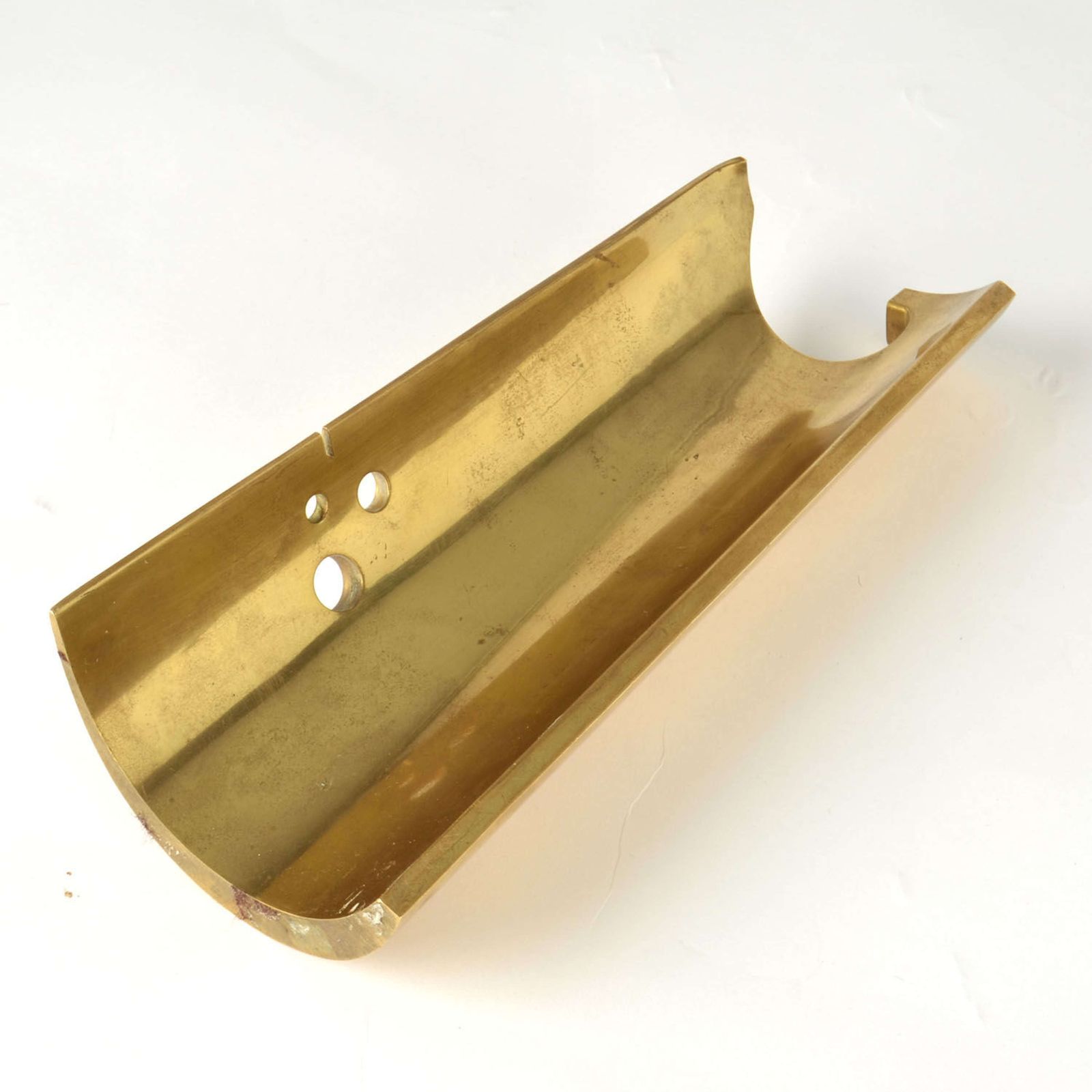 Brass Sculpture Of Abstract Figure 1970's photo 850.0