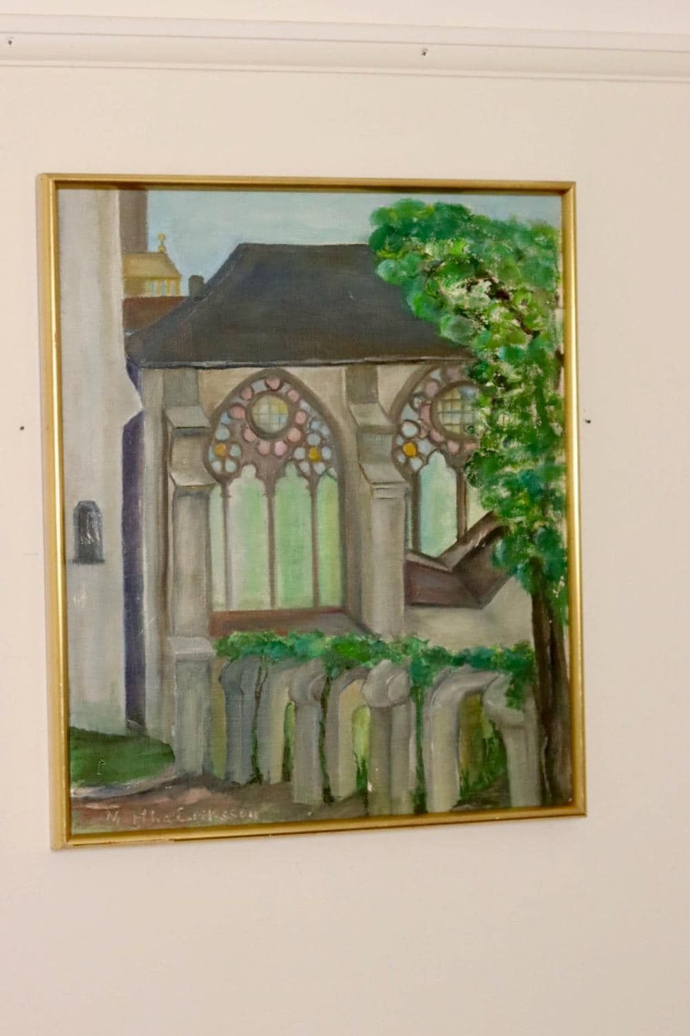 "Church" By Martha Eriksson, Mid 20th Century photo for sale