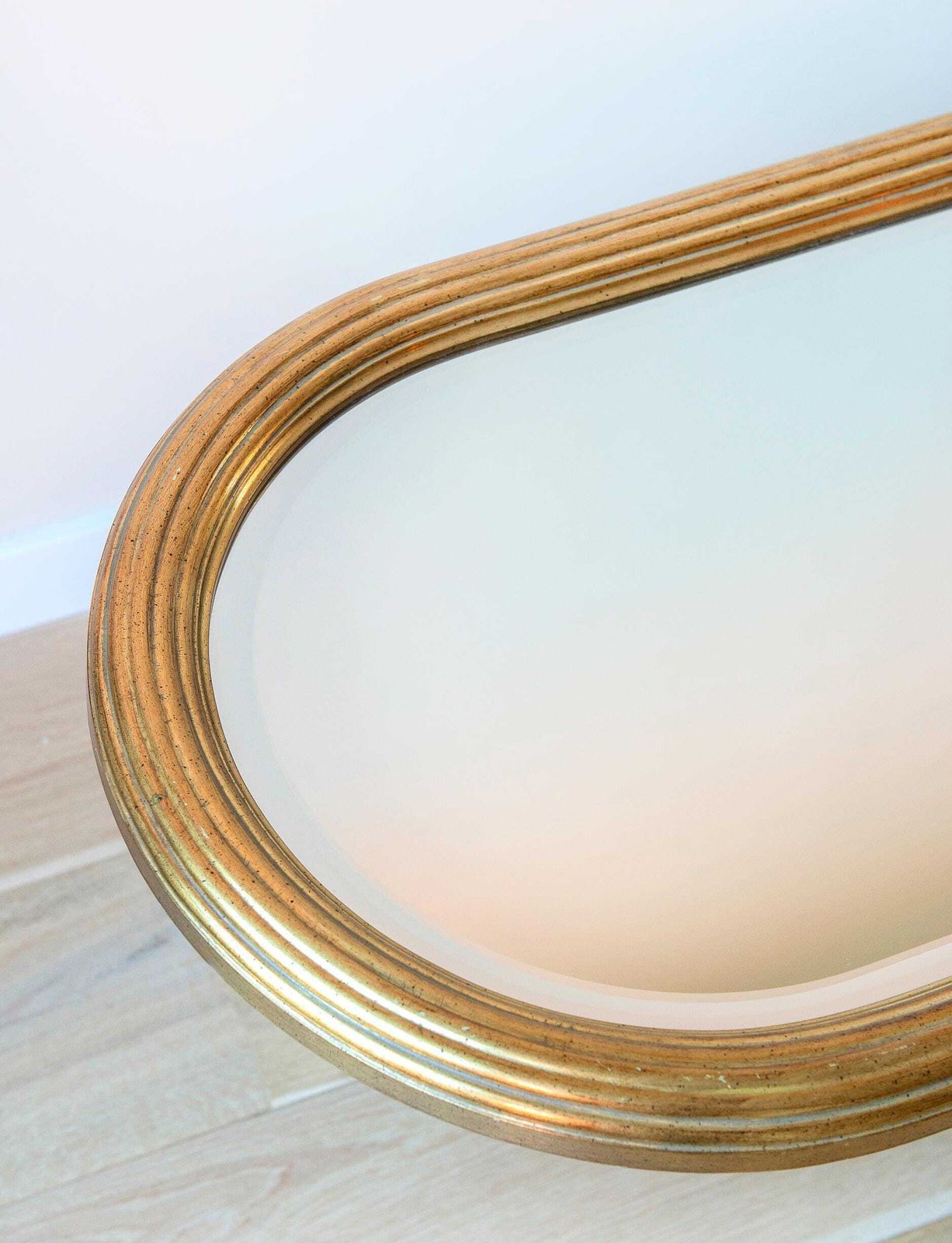 photo for sale Tall Golden Arch Mirror, Hollywood Regency, Design Wall Mirror, Decorative Belgian Mirror, Deknudt, Mid Century Mirror, Made In Belgium