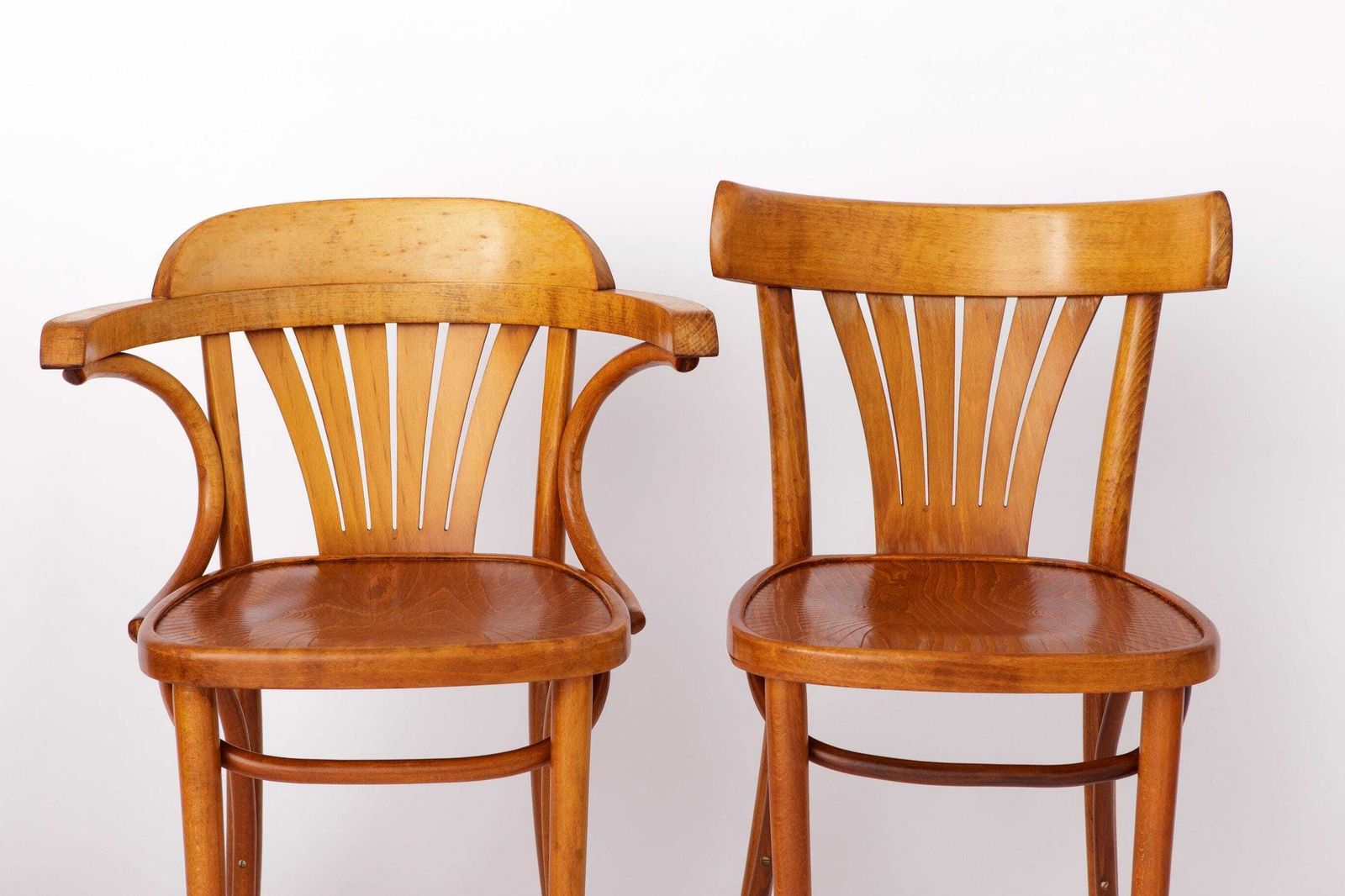 Vintage Chairs By Radomsko Zmg, Poland, Bentwood, Beech, 1970s photo for sale