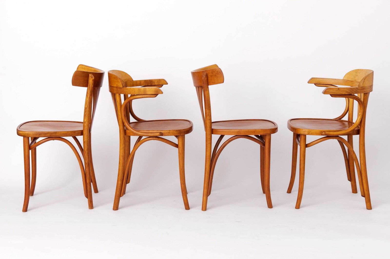 Vintage Chairs By Radomsko Zmg, Poland, Bentwood, Beech, 1970s photo Furniture