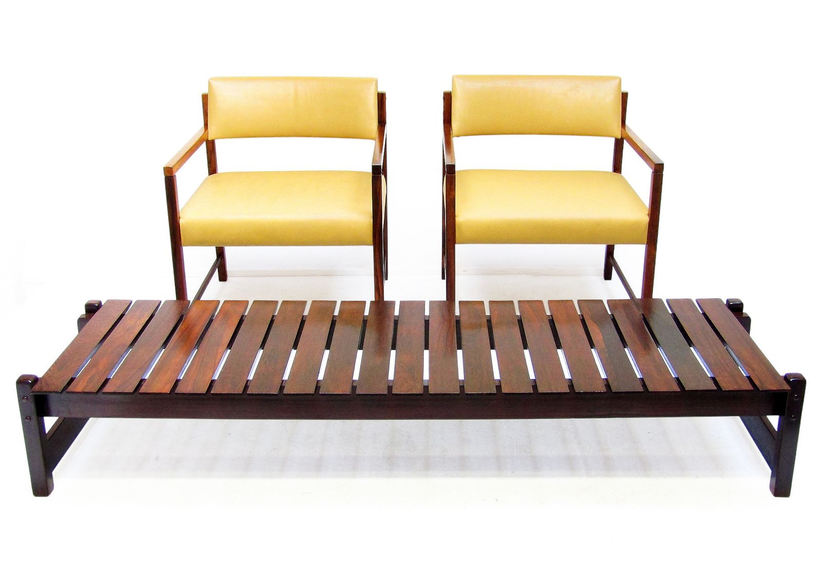 photo buy Two 1960s Brazilian "Poltrona Del Rey" Lounge Chairs In Jacaranda By Jorge Zalszupin
