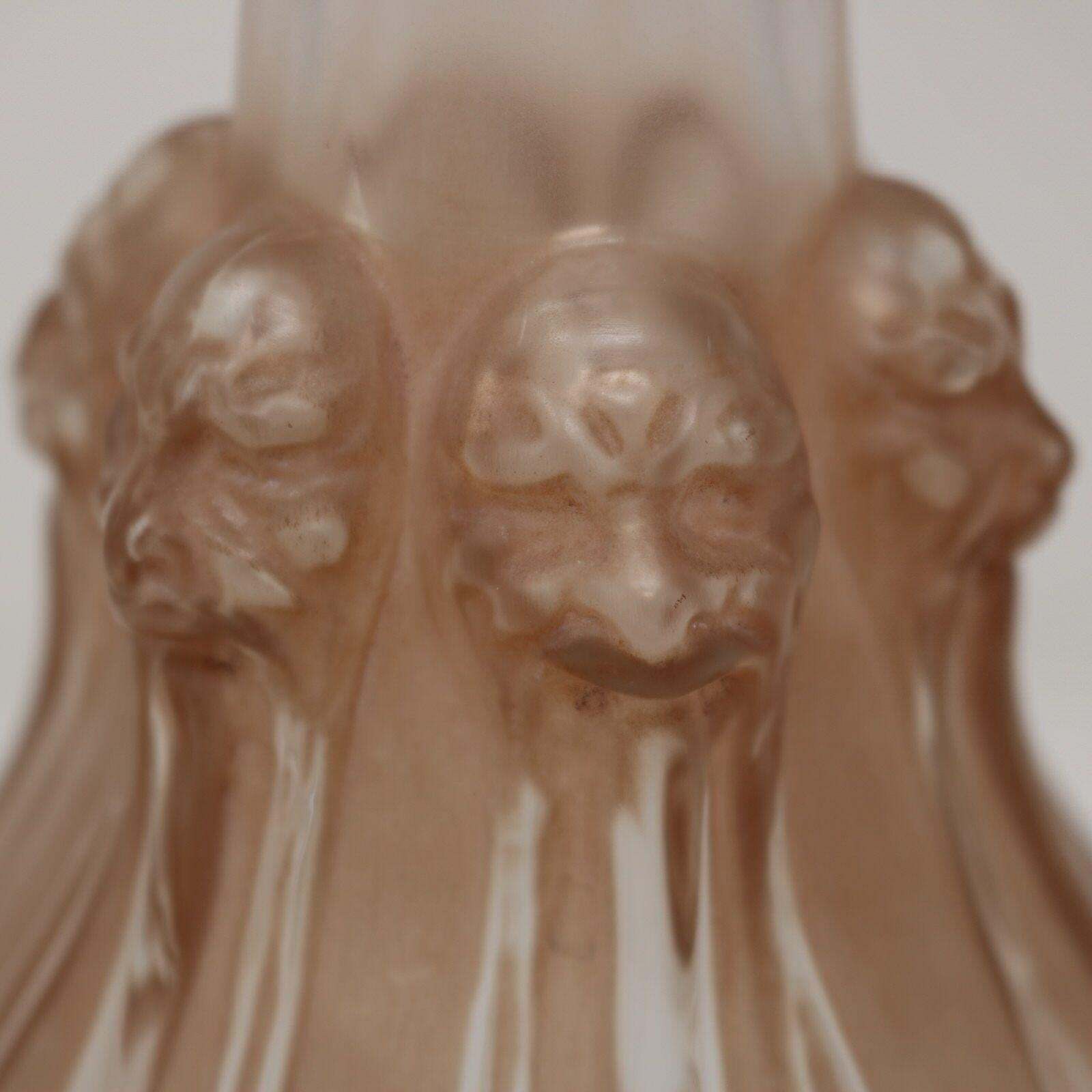 Rene Lalique Glass 'Six Tetes' Decanter photo buy