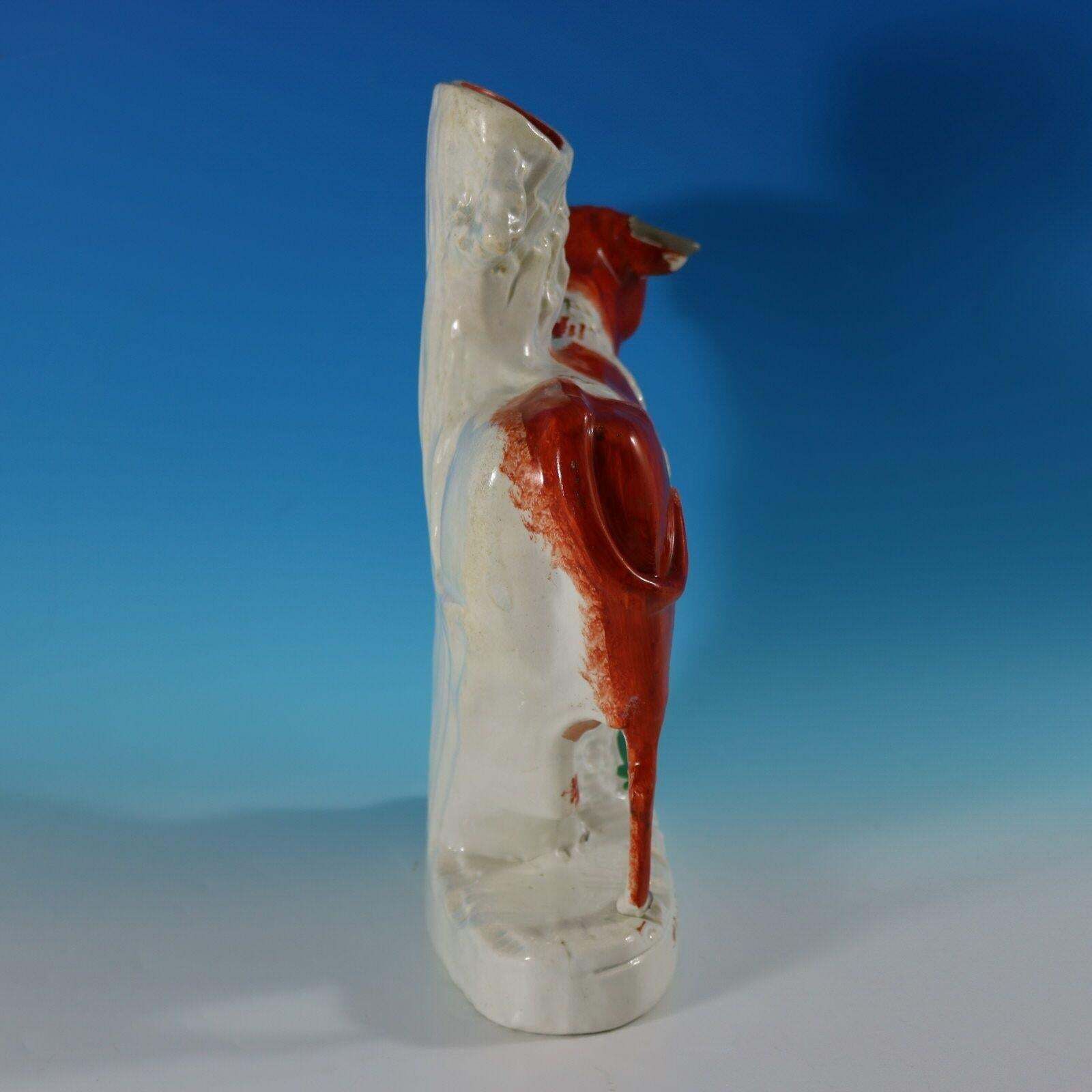 Staffordshire Pottery 'Milk Sold Here' Cow Spill Vase photo buy