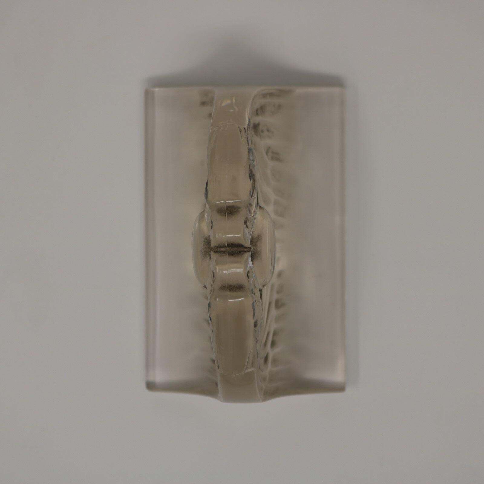 photo furniture Rene Lalique Glass 'Deux Aigles' Paperweight