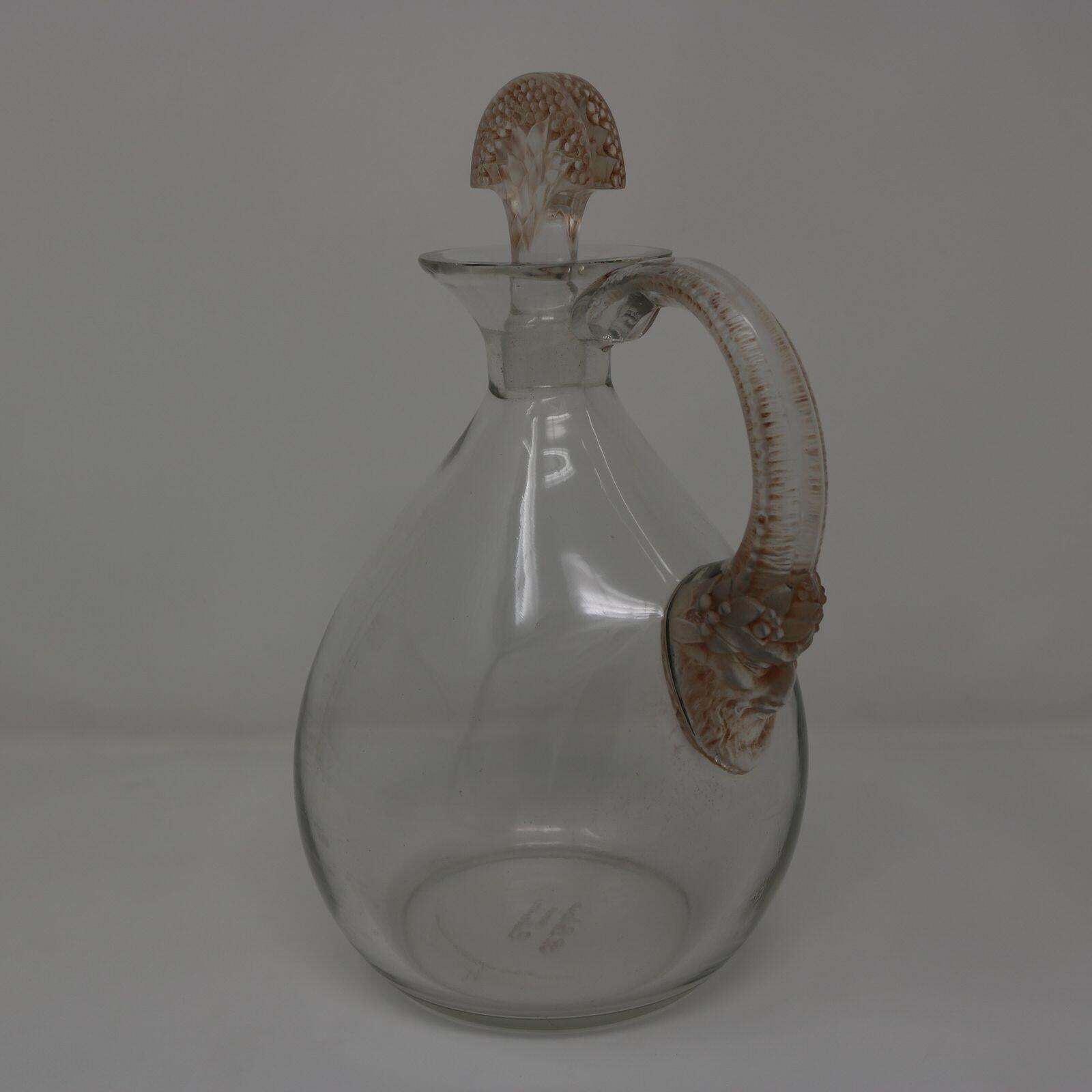 René Lalique Glass Satyre Decanter photo Home Decor