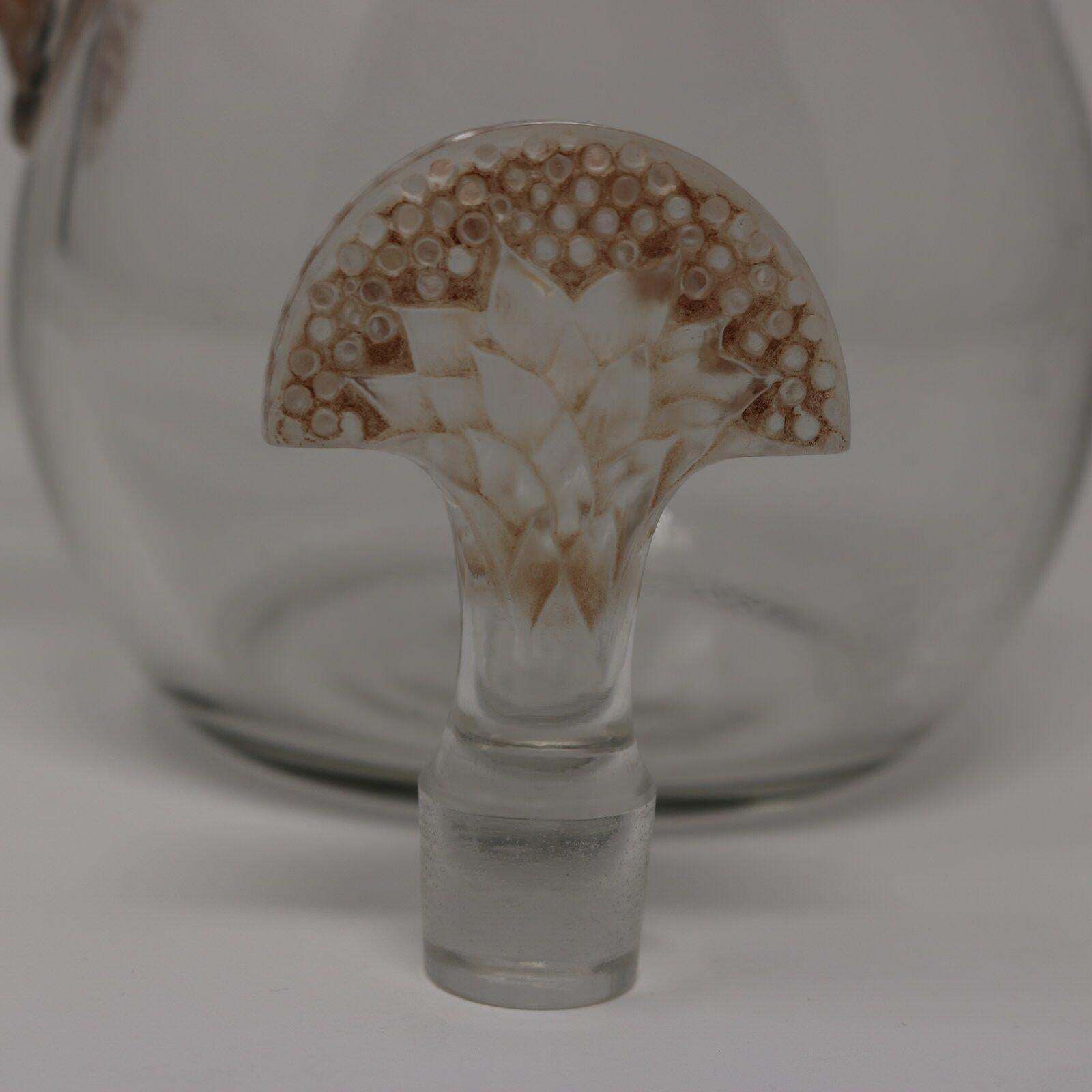 Home Decor René Lalique Glass Satyre Decanter photo