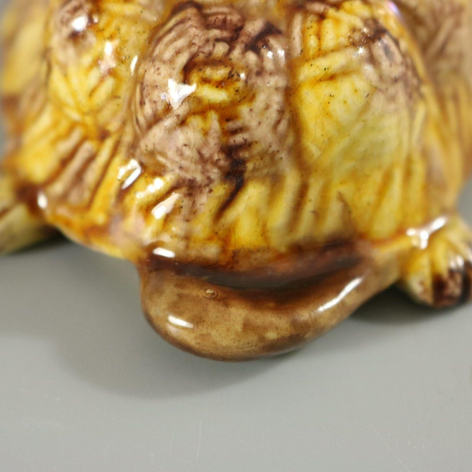 Art Portuguese Palissy Majolica Tortoise Figure photo